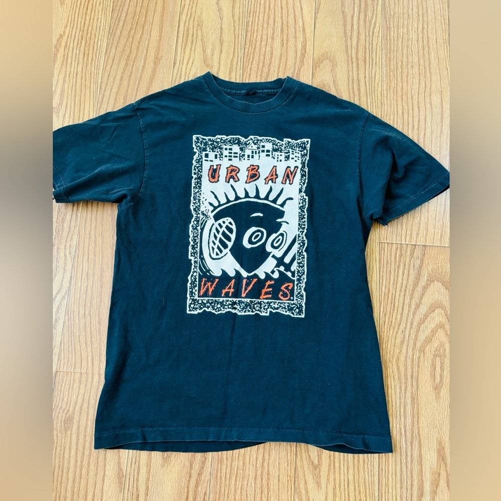 Vintage T-shirt urban waves mens size Large